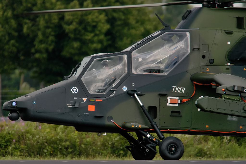 N9810 — - Another testflight of the new generation combat helicopter - note the orange cables. In use by WTD61