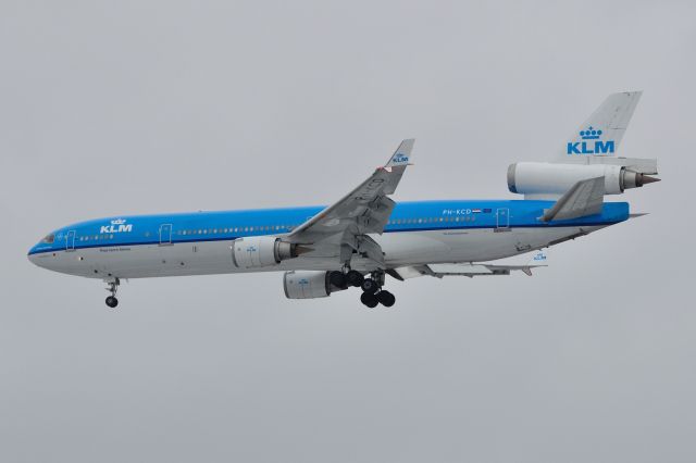 Boeing MD-11 (PH-KCD) - Named Florence Nightingale.