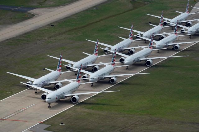 Boeing 777-200 — - COVID 19 grounding of 55 AA aircraft. 