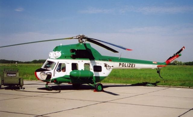 PZL-SWIDNIK Mi-2 Kania (D-HZPG) - ca. 1989 - POLIZEI , MI-2 , History Soviet Air Force , NATO Cod Name = HOPLITE