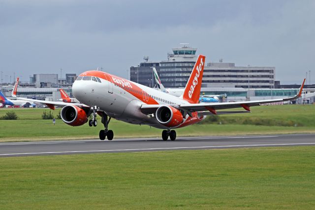 Airbus A320 (G-EZPK) - EZY1925 on the way to Paris CDG