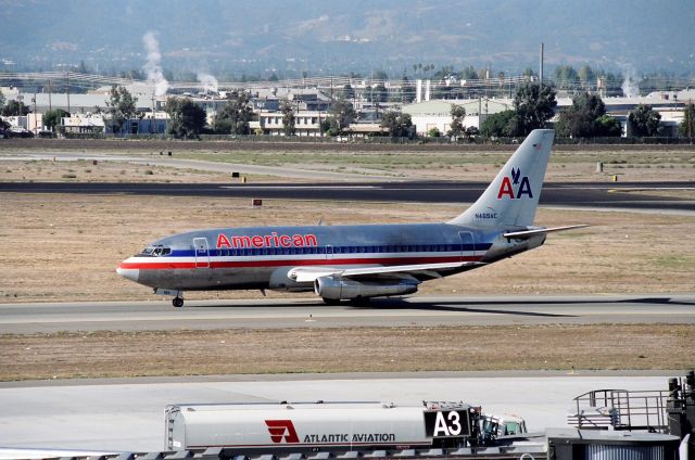 Boeing 737-200 (N469AC) - KSJC - This is the 1st jet I ever flew on, but when it was with Air California in April 1971....SJC-SNA and back.br /br /Serial number 20335 LN:237br /Type 737-293br /First flight date 23/10/1970