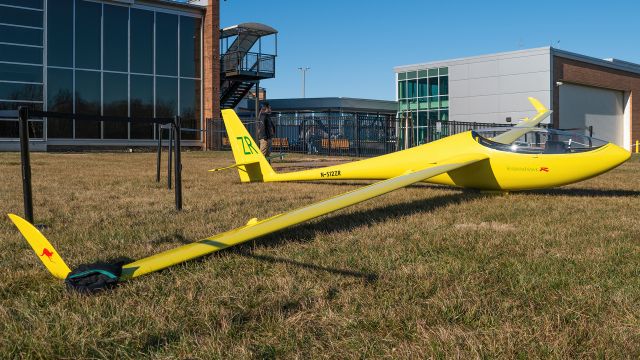 Unknown/Generic Glider (N512ZR) - N-512ZR on display, parked on the grass at College Park Airport 