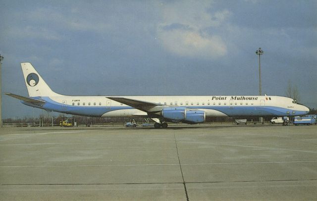 McDonnell Douglas DC-8-70 (F-GMFM) - scanned from postcard