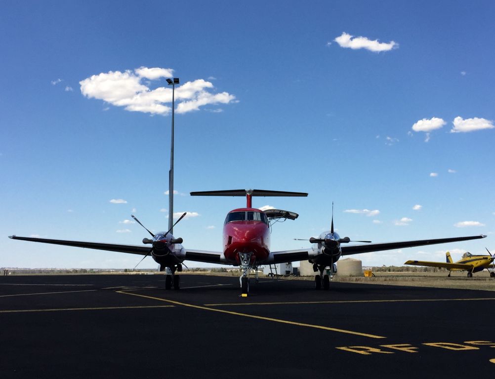 Beechcraft Super King Air 200 (VH-AMS)