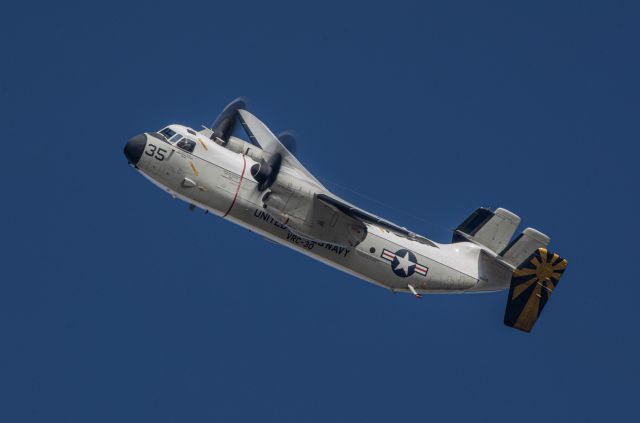 Grumman C-2 Greyhound — - Approach to 29.