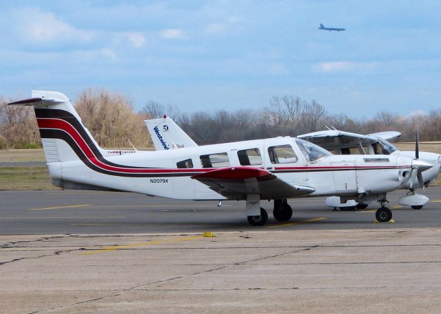 Piper Saratoga/Lance (N2079X) - At Downtown Shreveport.