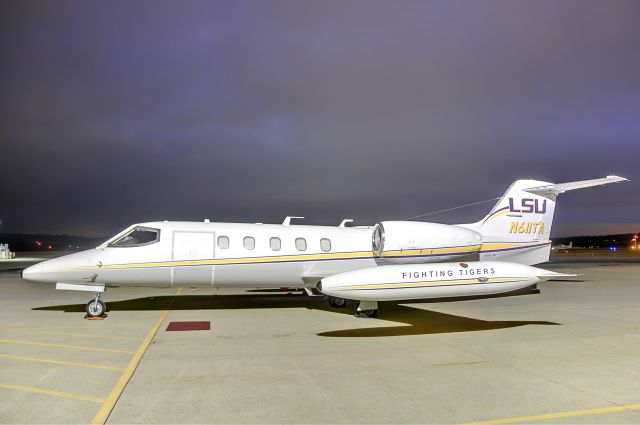 Learjet 35 (N611TA) - Seen at KFDK on 1/26/2010.  LSU Fighting Tigers.      a href=http://discussions.flightaware.com/profile.php?mode=viewprofile&u=269247  [ concord977 profile ]/a