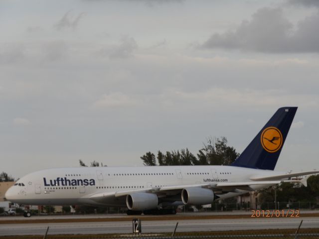 Airbus A380-800 (D-AIMB) - Aircraft Name"Muenchen"