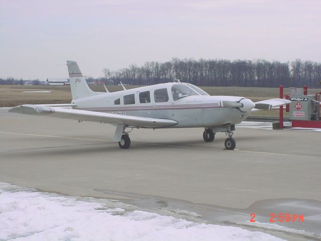 Piper Saratoga (N4317X) - Parked on ramp 2/2/10