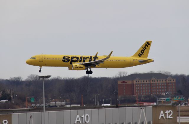 Airbus A321 (N684NK) - Flight 1646 from FLL (March 11th, 2020) 