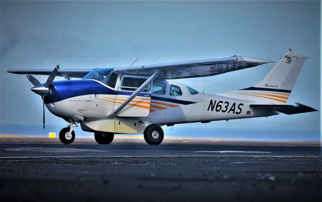 Cessna 206 Stationair (N63AS) - Santa Maria Island International Airport - LPAZ - Azores. April 16, 2021.