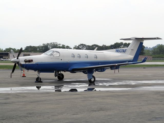 Cessna 402 (N607AF) - A PC12 - very successful in the US market.