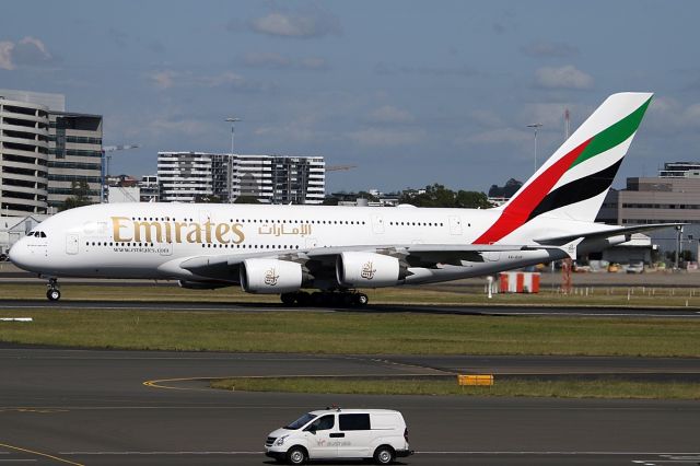 Airbus A380-800 (A6-EUF) - on 30 November 2018