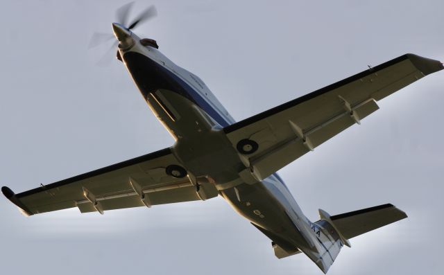 Pilatus PC-12 (N888AA) - Our local 2018 Pilatus PC-12/47E NG rocketing out of KVPZ enroute to Nashville. 5/18/23