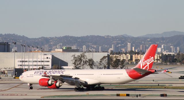 Airbus A340-600 (G-VBUG) - Virgin Atlantic A340-600 from LHR