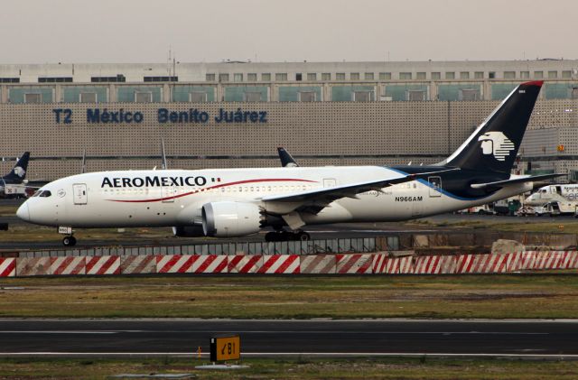Boeing 787-8 (N966AM) - AeroMexico / Boeing 787-8 / MSN 35311 / N966AM / MMMX 04/2023