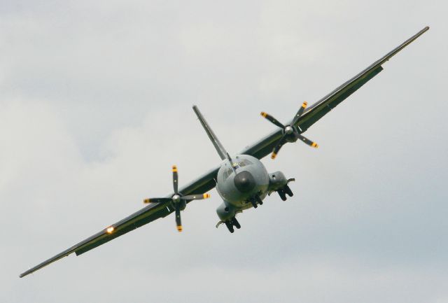 TRANSALL C-160 (N64GN) - French Air Force C160R Transall, Evreux-Fauville AFB 105 (LFOE) in july 2012