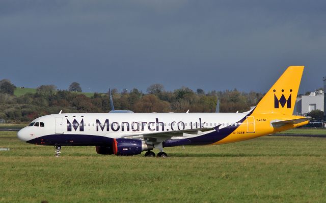 Airbus A320 (G-OZBW) - monarch a320-214 g-ozbw at shannon 7/10/17.