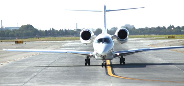 Cessna Citation X (N956QS) - On Taxiway "W" Going to Rwy 30L for take off to KBFI