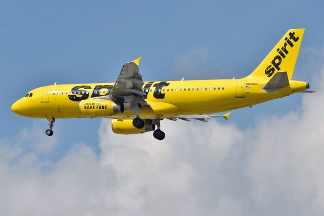 Airbus A320 (N606NK) - 09-17-21 23-L