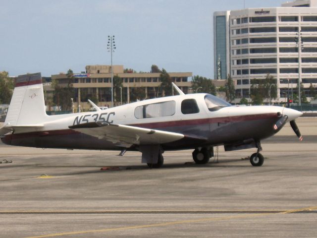 Mooney M-20 (N535C) - PARKED AT SANTA ANA