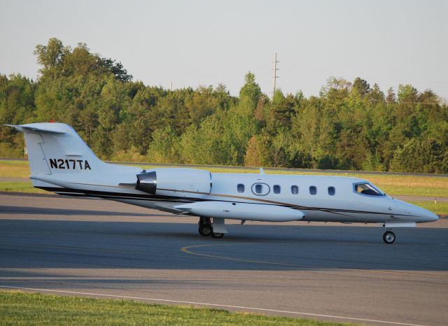 Learjet 35 (N217TA) - FOX AVIATION LLC at KJQF - 4/17/11