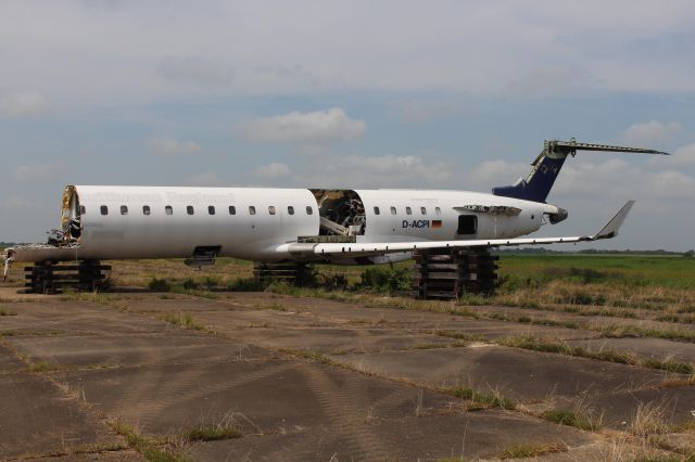 Canadair Regional Jet CRJ-700 (D-ACPI) - Stored since 2014.