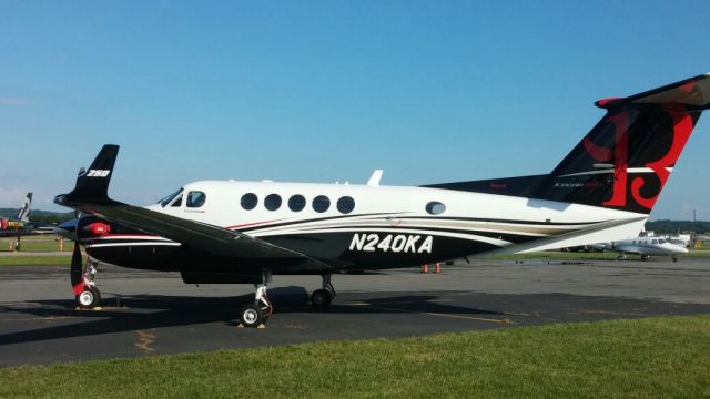 Beechcraft Super King Air 200 (N240KA) - On the ramp @ AOPA Fly-in at Fredrick Airport