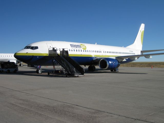 Boeing 737-700 (N739MA) - Parked at DIA/Signature.