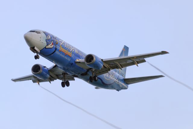 BOEING 737-400 (N706AS) - 23rd Nov., 2014