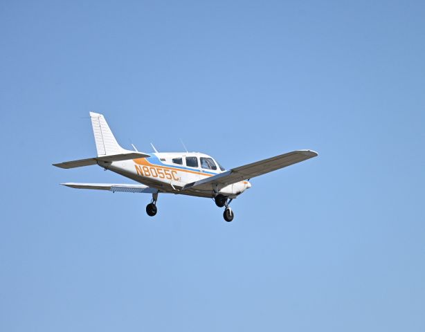 Piper Cherokee (N8055C) - Captured at Vickery Community Center