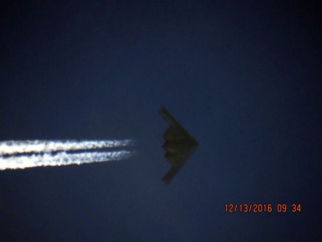 Northrop Spirit (82-1071) - Over Southeastern Kansas on an early morning flight.