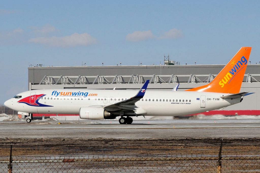 Boeing 737-800 (OK-TVM)