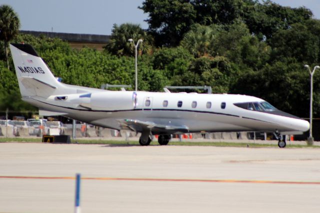 Cessna Citation Excel/XLS (N401AS) - Departing rwy 10L on 4-Aug-15.
