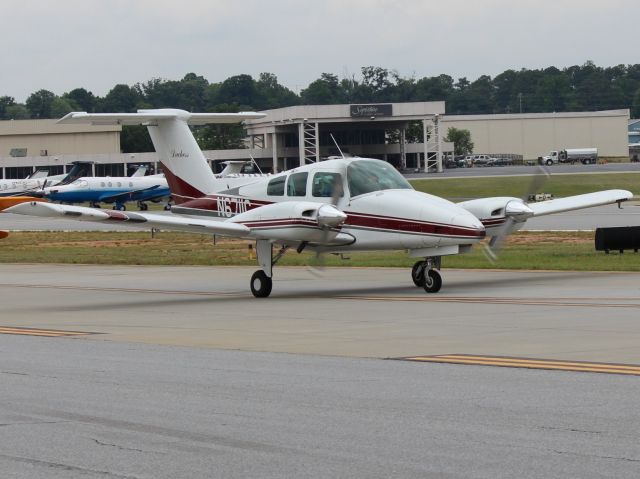 Beechcraft Duchess (N6711G) - PDK Airshow 2012.