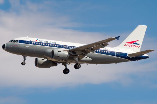 Airbus A319 (N745VJ) - The VistaJet landing in BOI.  This was my first US Airways aircraft I ever worked! Full photo: a rel=nofollow href=http://www.airliners.net/photo/American-Airlines-Allegheny/Airbus-A319-112/2713205/L/&sid=73e86c7d241bbb186d5519d73308c5afhttp://www.airliners.net/photo/American-Airlines-Allegheny/Airbus-A319-112/2713205/L/&sid=73e86c7d241bbb186d5519d73308c5af/a