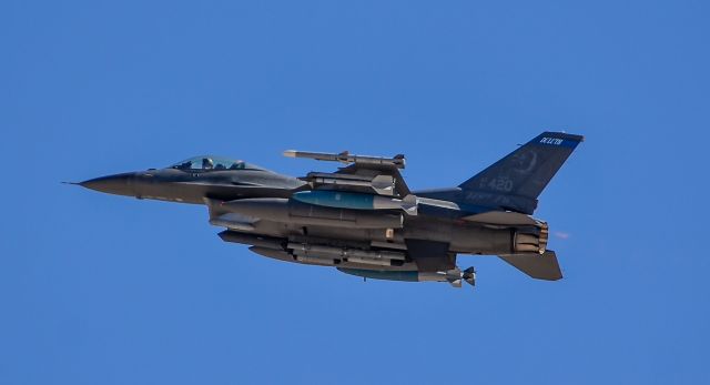 Lockheed F-16 Fighting Falcon (91-0420) - 91-0420 F-16CJ - Duluth Air National Guard Base, Minnesota br /br /Las Vegas - Nellis AFB (LSV / KLSV)br /USA - Nevada, September 15, 2017br /Photo: TDelCoro