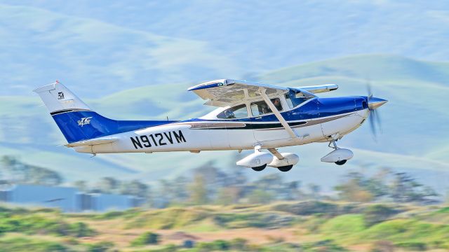 CESSNA T182 Turbo Skylane (N912VM) - Cessna T182S Turbo Skylane departs Livermore Municipal Airport