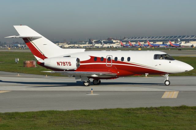 Hawker 800 (N79TS) - New livery