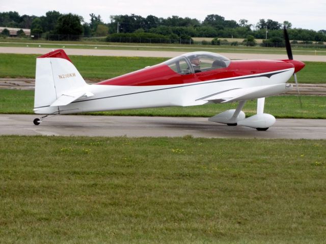 Vans RV-6 (N216KW)