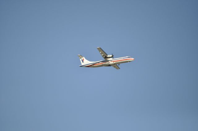 N529AM — - One of the last American ATR fights to leave Lubbock, and none too soon.