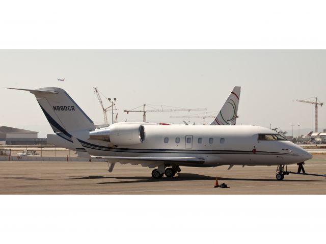 Canadair Challenger (N880CR) - A great business jet. No location as per request of the aircraft owner.