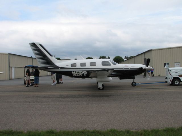 Piper Malibu Meridian (N5PP) - This is where they parked this very sweet Malibu/Mirage at the 2006 AOPA Fly-In