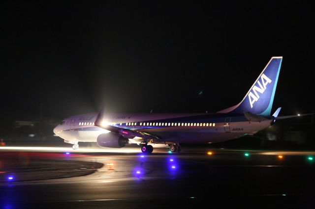 Boeing 737-800 (JA60AN) - 29 March 2016:HKD-HND.