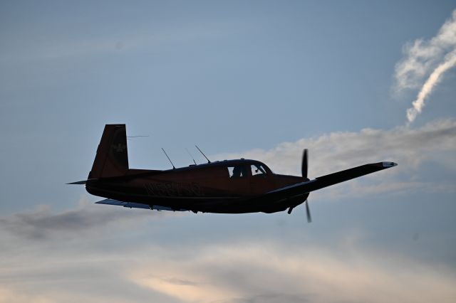 N5873Q — - Sunset Takeoff at the Necedah Airport Flying Tacos Social