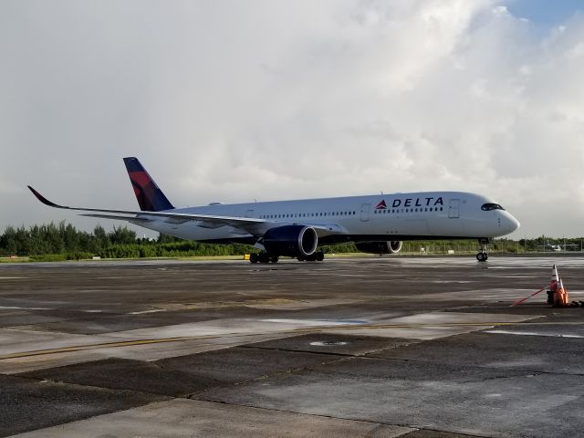 N514DN — - First A350 in SJU on Friday December 3, 2021.