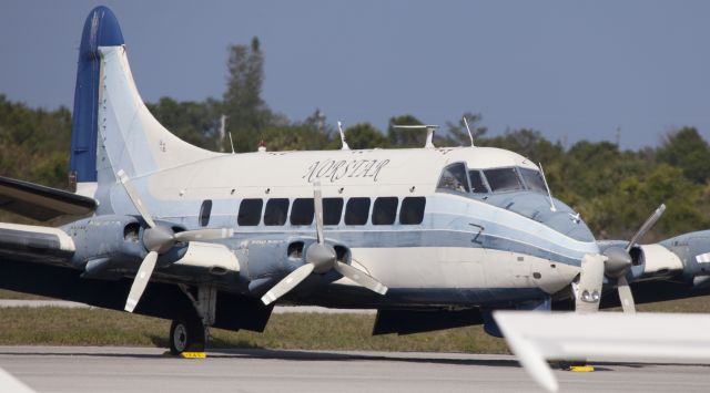 N416SA — - De-Havilland Heron re-engined with Lycoming IO-550s. A rare bird.