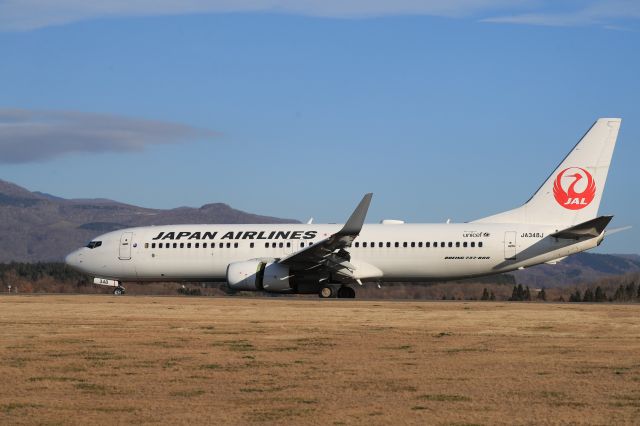 Boeing 737-800 (JA348J) - December 2nd 2018:HND-HKD.