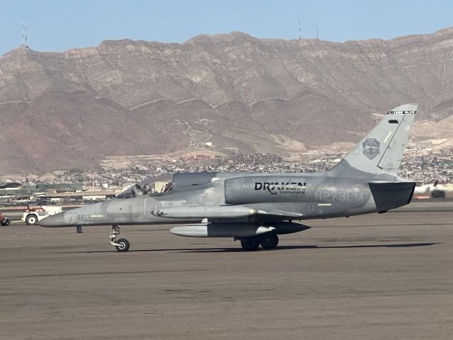 Aero L-159 (N273EM) - On the ramp be Atlantic Aviation.